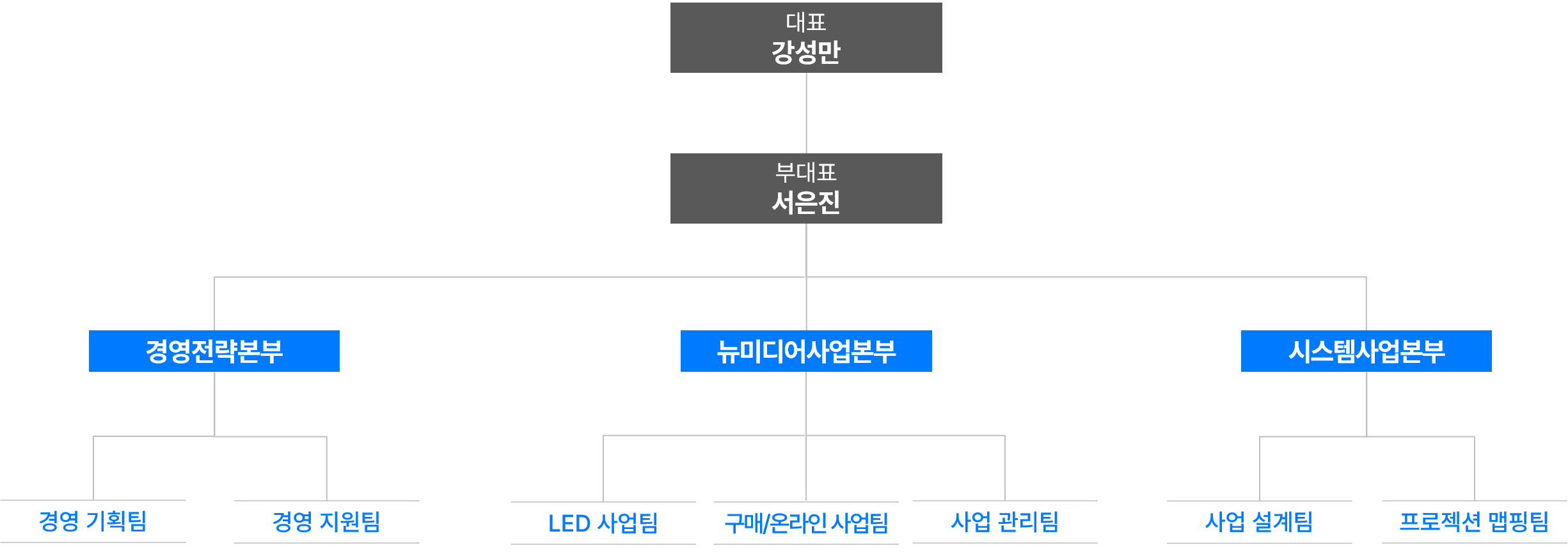 AVID 조직도